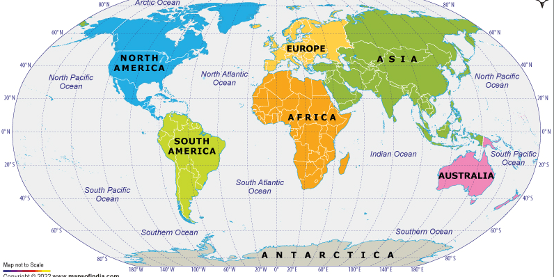 Continent Names and Interesting Facts about Continents | Articles
