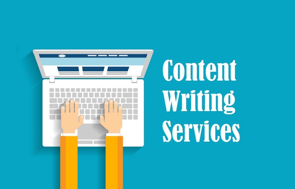 A blog post introducing a content writing service