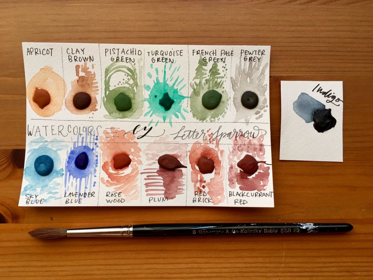 Handmade Water Colors by Paint Makers Around the World