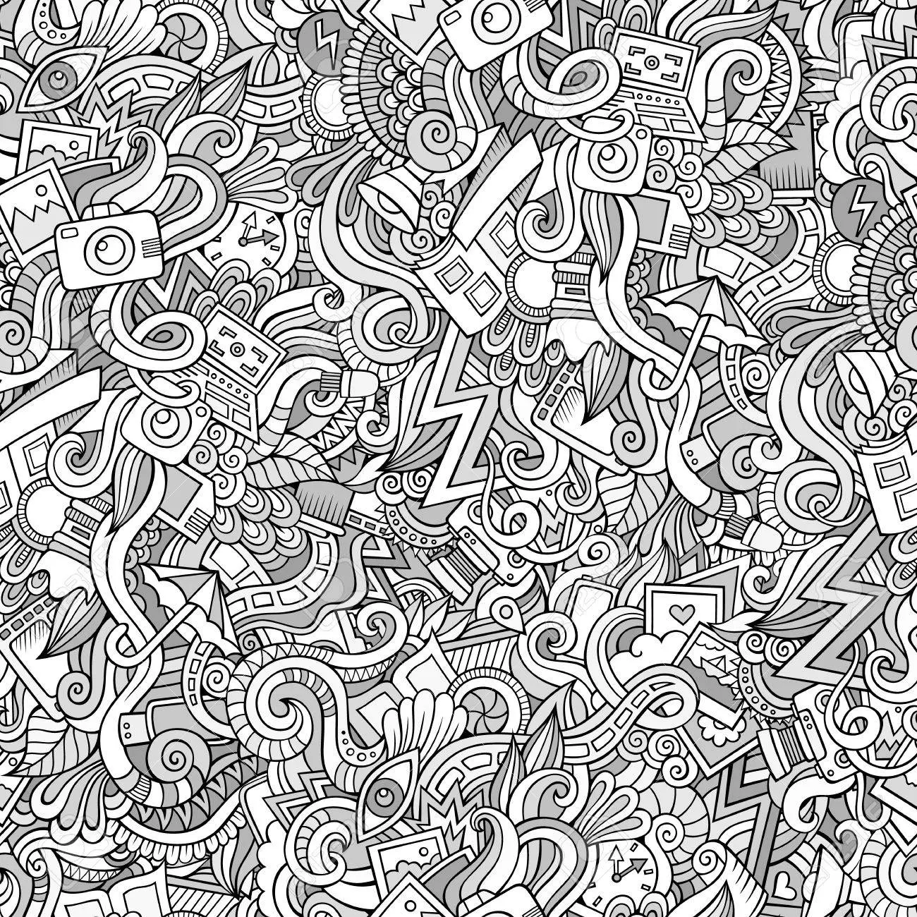 Pen Down Your Imagination by Making Abstract Doodles