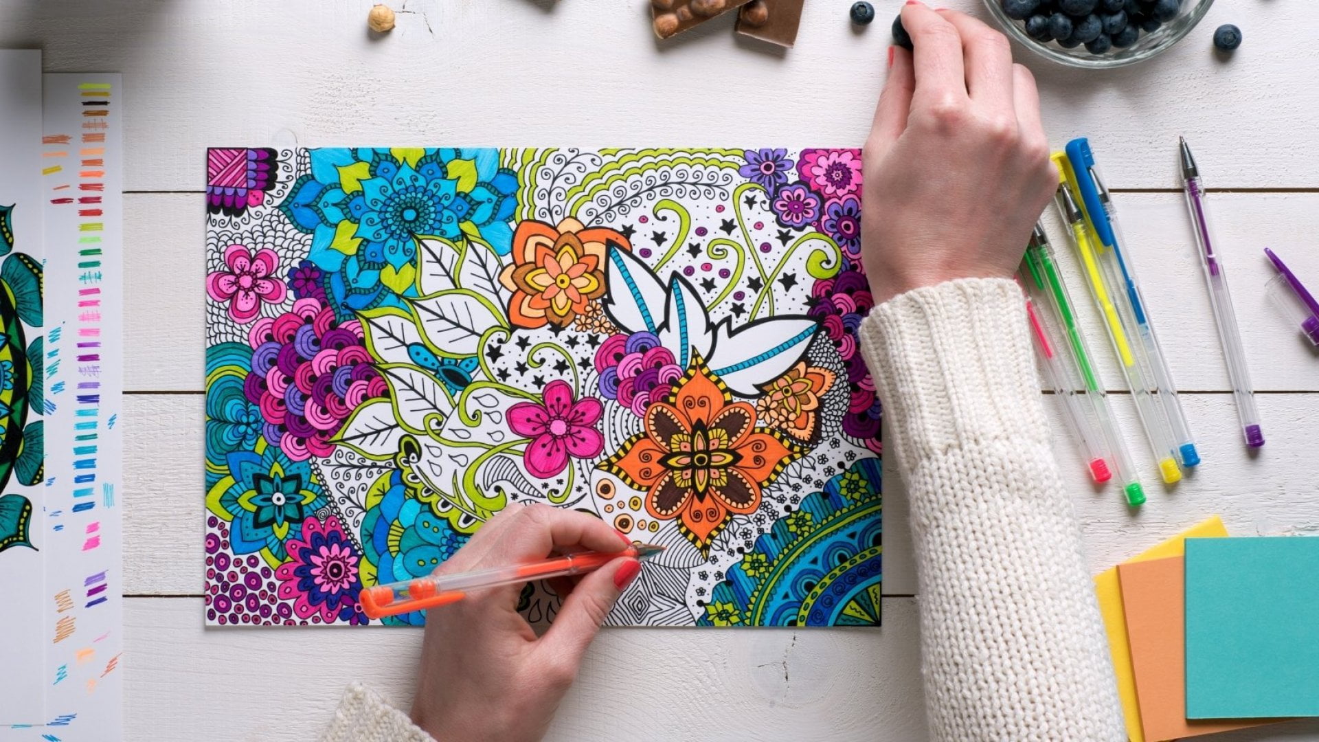 Everything You Wanted to Know About Colouring for Adults