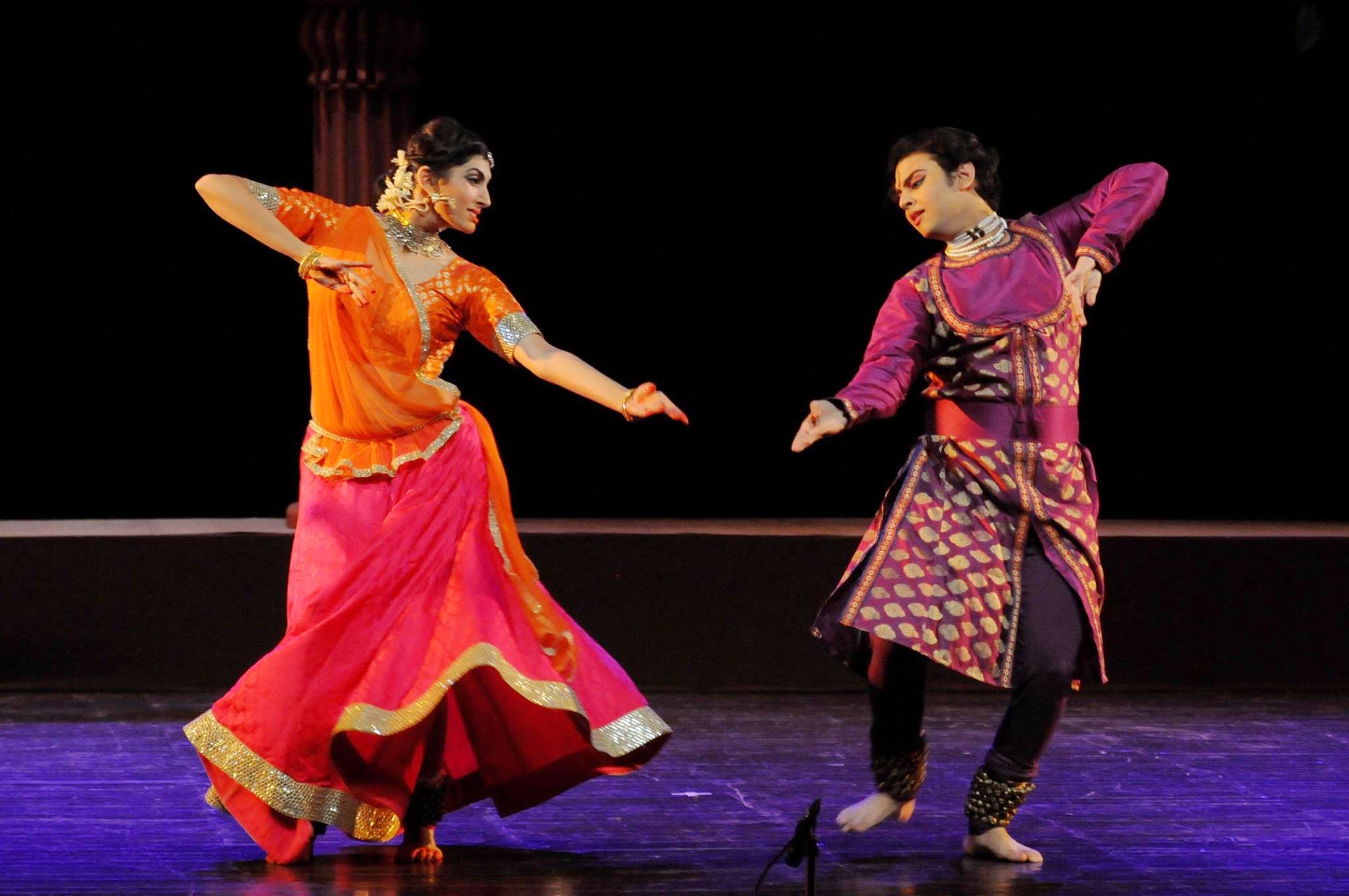 classical dance pair
