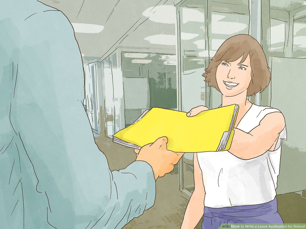 How to write a leave application?