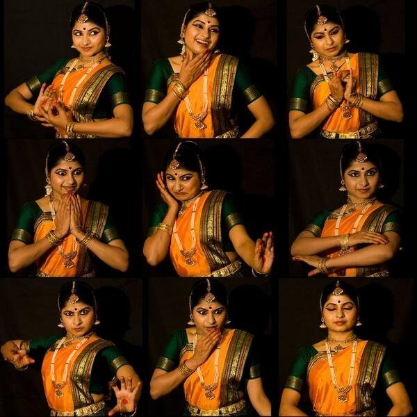 Bharatanatyam Facial Expressions